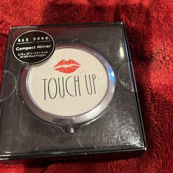 RAE DUNN compact touch up mirror New - Picture 4 of 5